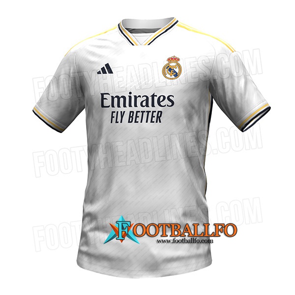 Camisetas De Futbol Real Madrid Primera Leaked Version 2023/2024