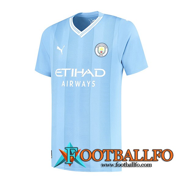 Nueva Camisetas De Futbol Manchester City Primera 2023/2024