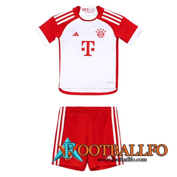 Camisetas De Futbol Bayern Munich Ninos Primera 2023/2024