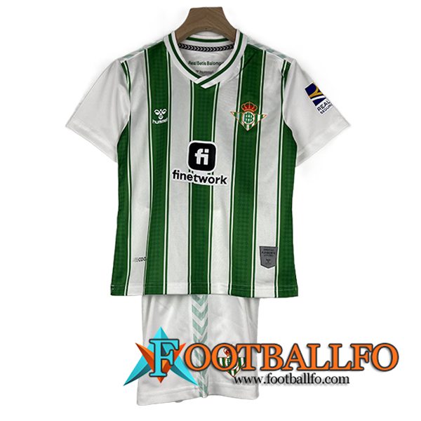 Camisetas De Futbol Real Betis Ninos Primera 2023/2024