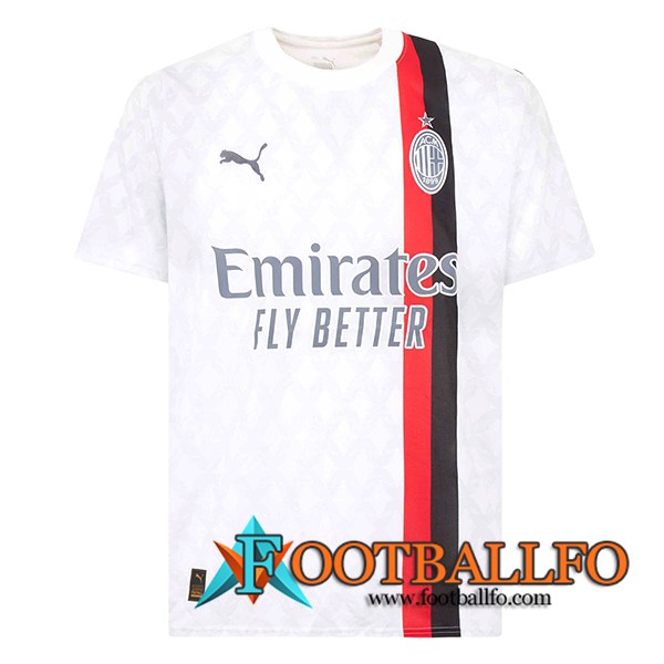 Camisetas De Futbol AC Milan Segunda 2023/2024
