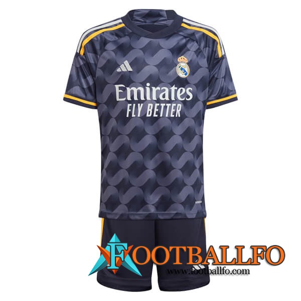 Camisetas De Futbol Real Madrid Ninos Segunda 2023/2024