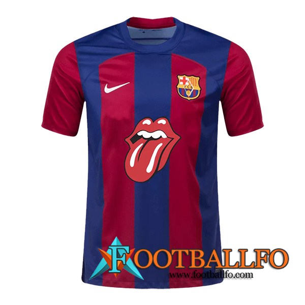 Camisetas De Futbol FC Barcelona x Rolling Stones 2023/2024