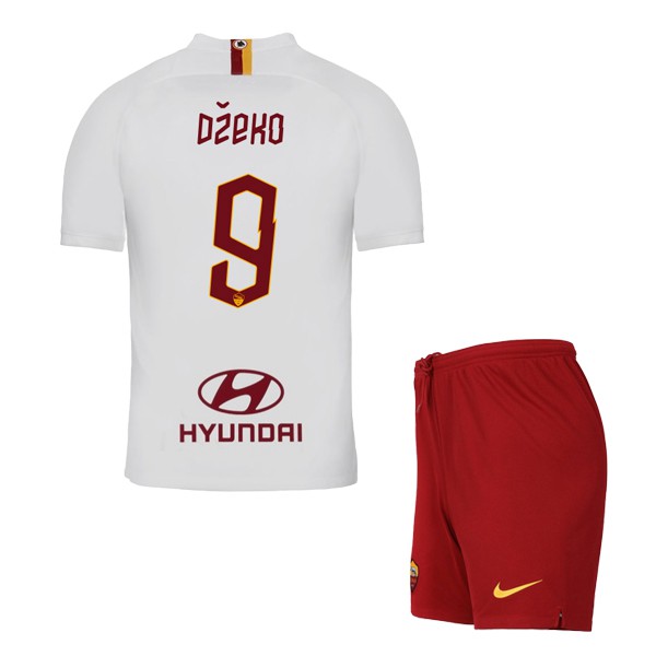 Camisetas Futbol AS Roma (DZEKO 9) Ninos Segunda 2019/2020