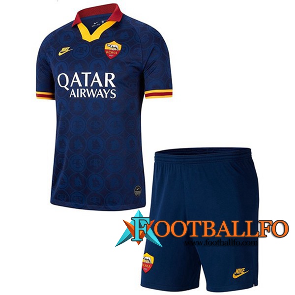 Camisetas Futbol AS Roma Ninos Tercera 2019/2020