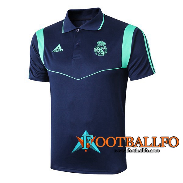 Polo Futbol Real Madrid Azul Oscuro 2019/2020
