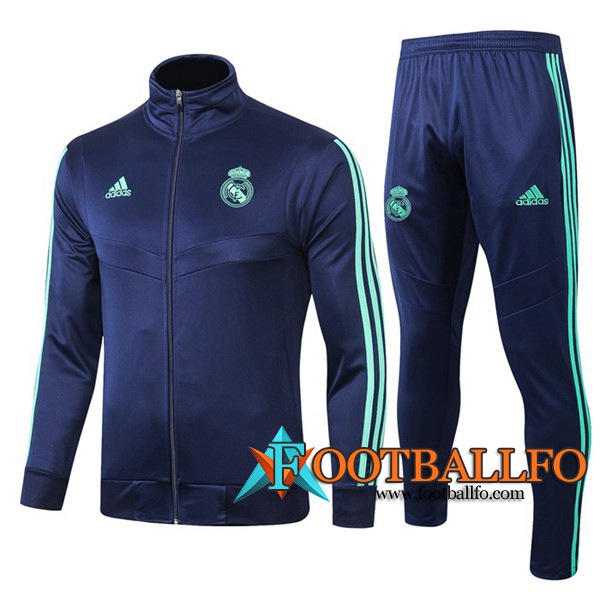 Chandal Futbol - Chaqueta + Pantalones Real Madrid Azul Oscuro 2019/2020