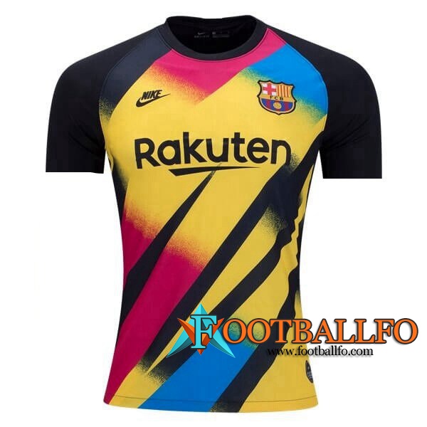 Camisetas Futbol FC Barcelona Portero Amarillo Negro 2019/2020