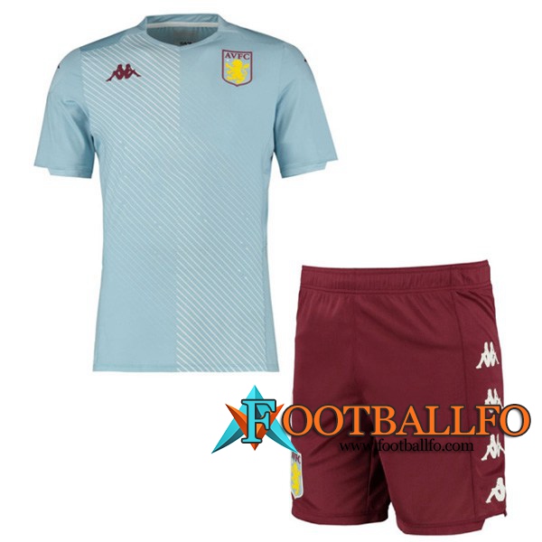Camisetas Futbol Aston Villa Ninos Segunda 2019/2020