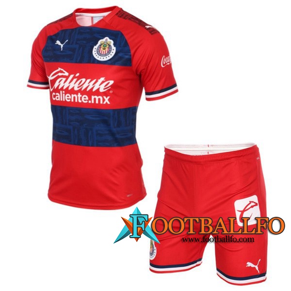 Camisetas Futbol CD Guadalajara Ninos Segunda 2019/2020