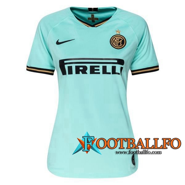Camisetas Futbol Inter Milan Mujer Segunda 2019/2020