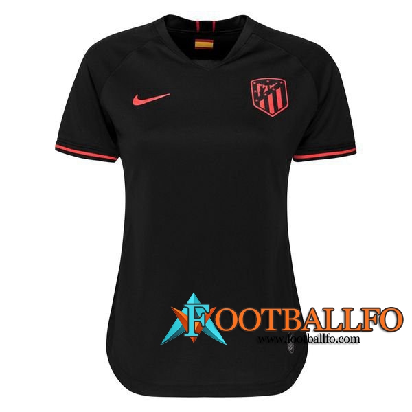 Camisetas Futbol Atletico Madrid Mujer Segunda 2019/2020