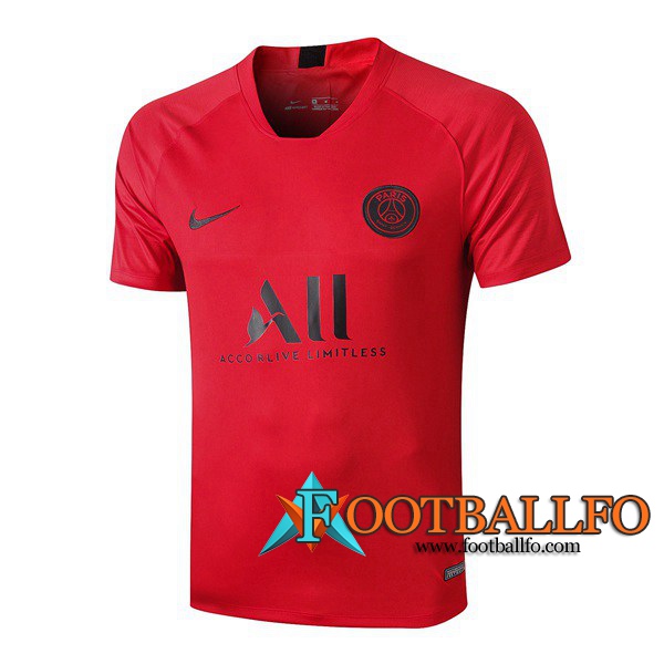 Camiseta Entrenamiento PSG ALL Roja 2019/2020