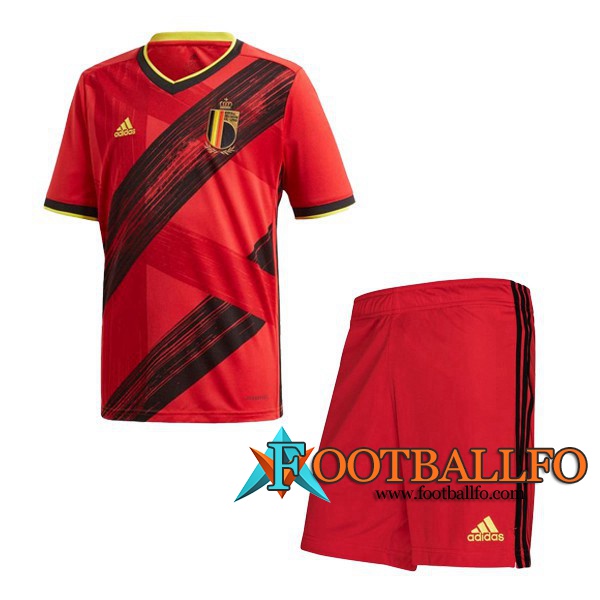 Camisetas Futbol Belgica Ninos Primera 2020/2021