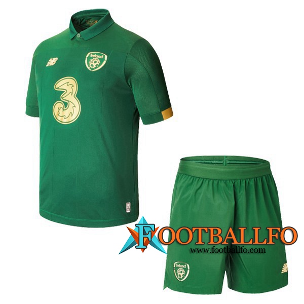 Camisetas Futbol Irlande Ninos Primera 2020/2021
