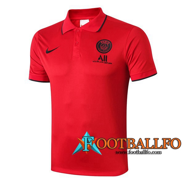 Polo Futbol Paris PSG ALL NIKE Roja 2019/2020