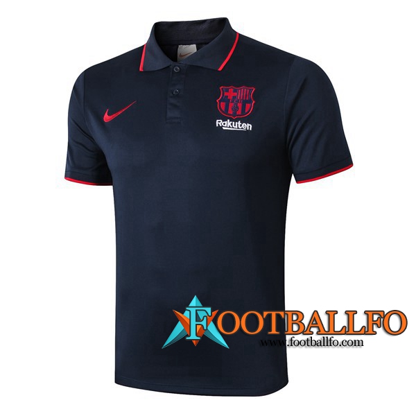 Polo Futbol FC Barcelona Azul Real 2019/2020