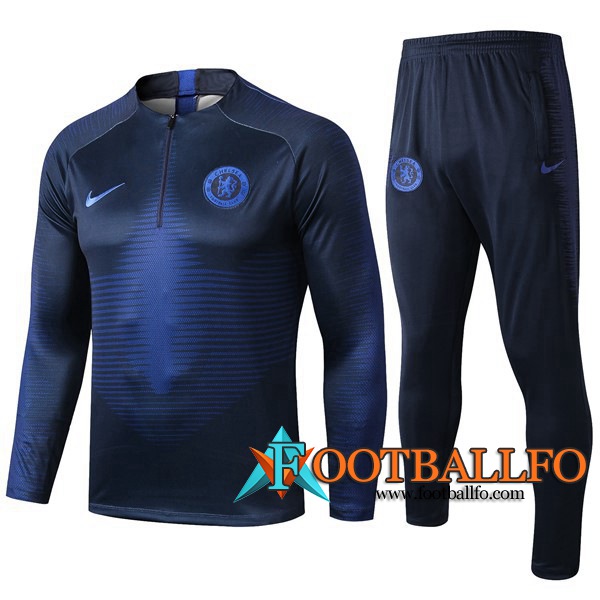 Chandal Futbol + Pantalones FC Chelsea Azul Real 2019/2020