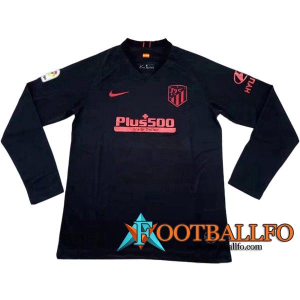 Camisetas Futbol Atletico Madrid Segunda Manga Larga 2019/2020