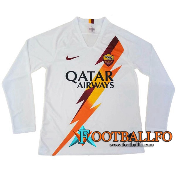Camisetas Futbol AS Roma Segunda Manga Larga 2019/2020