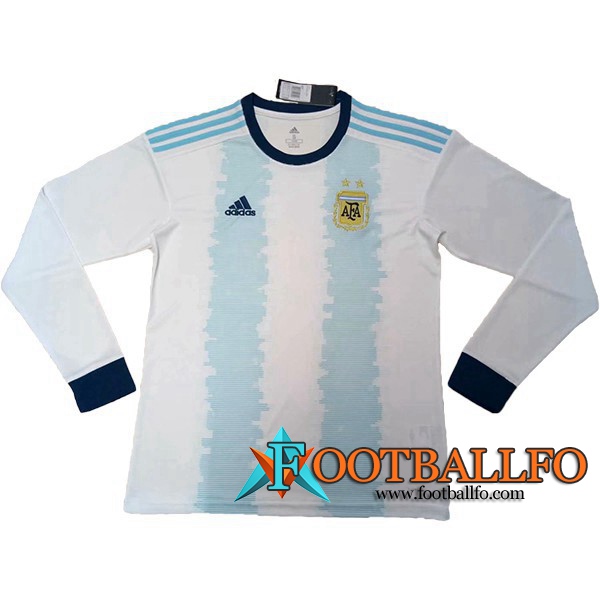 Camisetas Futbol Argentina Primera Manga Larga 2019/2020
