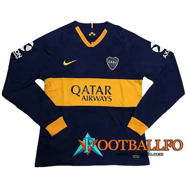 Camisetas Futbol Boca Juniors Primera Manga Larga 2019/2020