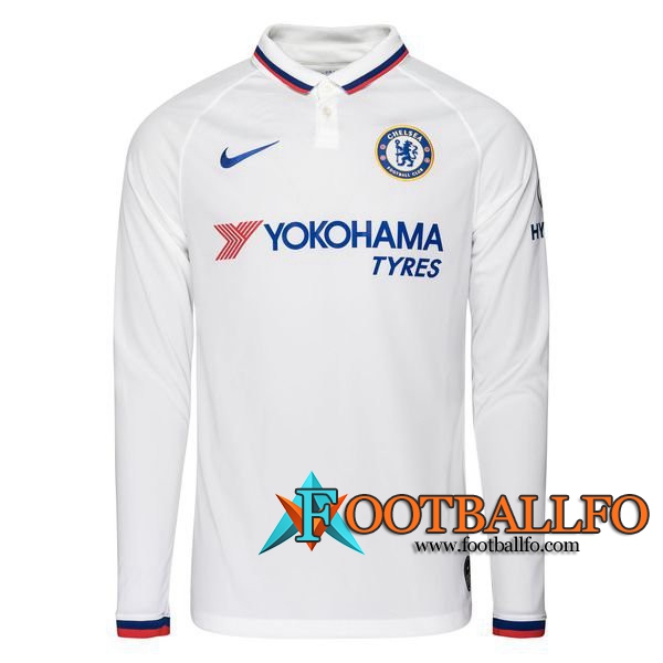 Camisetas Futbol FC Chelsea Segunda Manga Larga 2019/2020