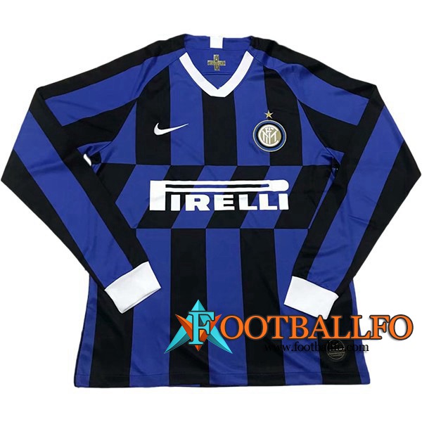 Camisetas Futbol Inter Milan Primera Manga Larga 2019/2020