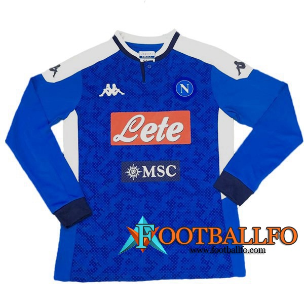 Camisetas Futbol SSC Napoli Primera Manga Larga 2019/2020