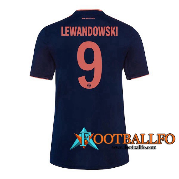 Camisetas Futbol Bayern Munich (LEWANDOWSKI 9) Tercera 2019/2020