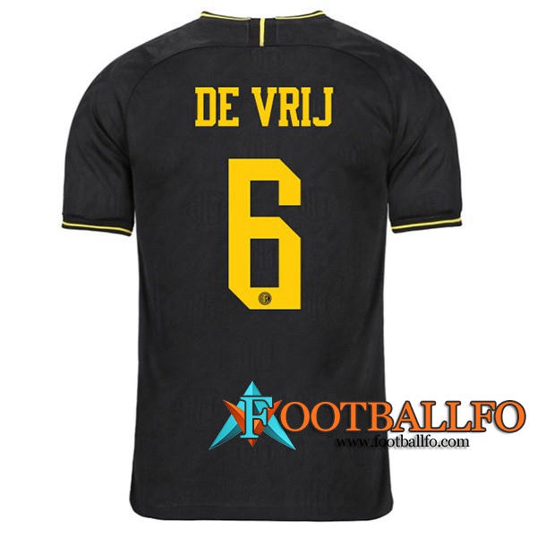 Camisetas Futbol Inter Milan (DEVRIJ 6) Tercera 2019/2020