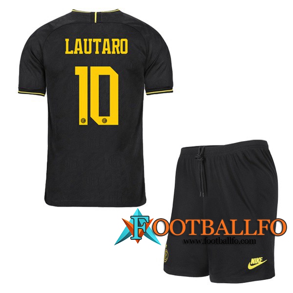 Camisetas Futbol Inter Milan (LAUTARO 10) Ninos Tercera 2019/2020