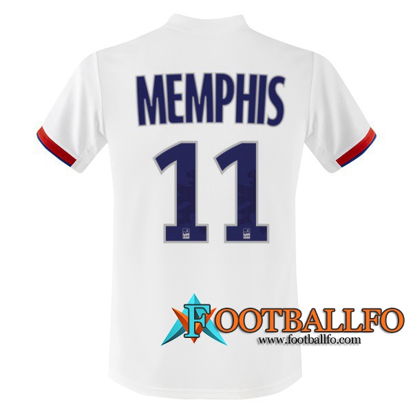 Camisetas Futbol Lyon OL (MEMPHIS 11) Primera 2019/2020