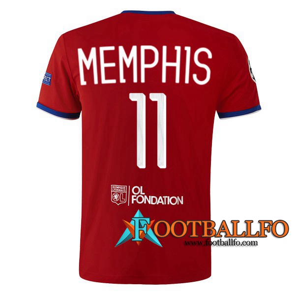 Camisetas Futbol Lyon OL (MEMPHIS 11) Tercera 2019/2020