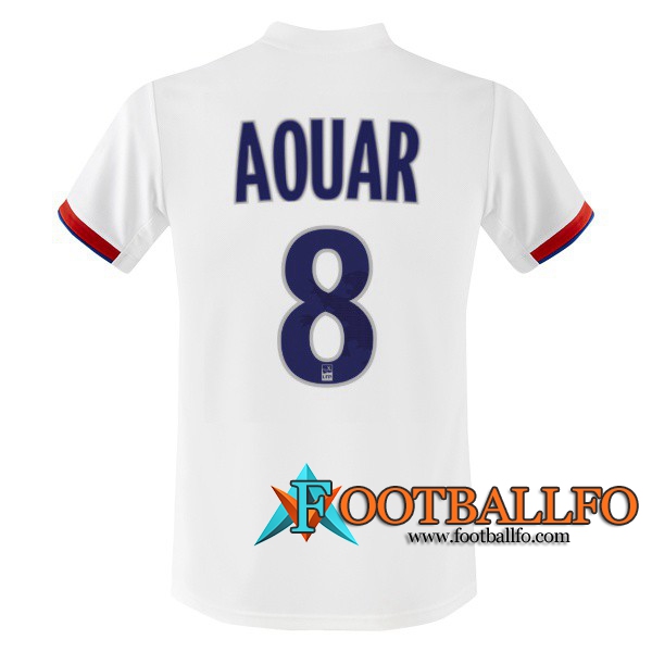 Camisetas Futbol Lyon OL (AOUAR 8) Primera 2019/2020