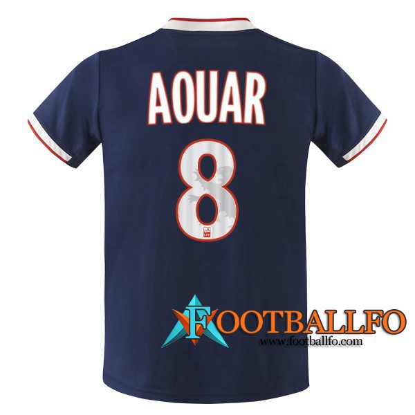 Camisetas Futbol Lyon OL (AOUAR 8) Segunda 2019/2020