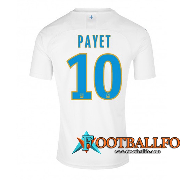 Camisetas Futbol Marsella OM (PAYET 10) Primera 2019/2020