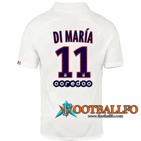 Camisetas Futbol PSG (DI MARIA 11) Tercera 2019/2020
