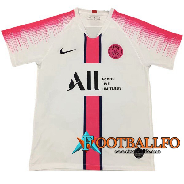 Camiseta Entrenamiento PSG All Blanco Rosa 2019/2020