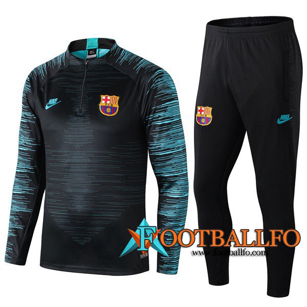 Chandal Futbol + Pantalones FC Barcelona Negro 2019/2020