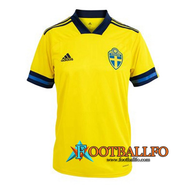 Camisetas Futbol Suecia Primera UEFA Euro 2020