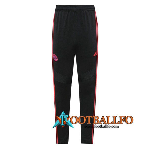 Pantalones Futbol Manchester United Negro Rosa 2019/2020