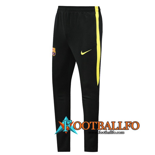 Pantalones Futbol FC Barcelona Negro Amarillo 2019/2020