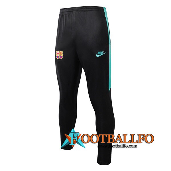 Pantalones Futbol FC Barcelona Negro Verde 2019/2020