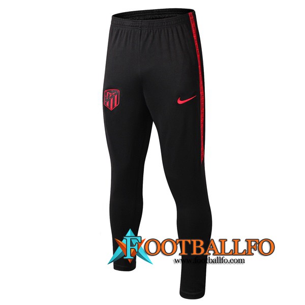 Pantalones Futbol Atletico Madrid Negro Roja 2019/2020