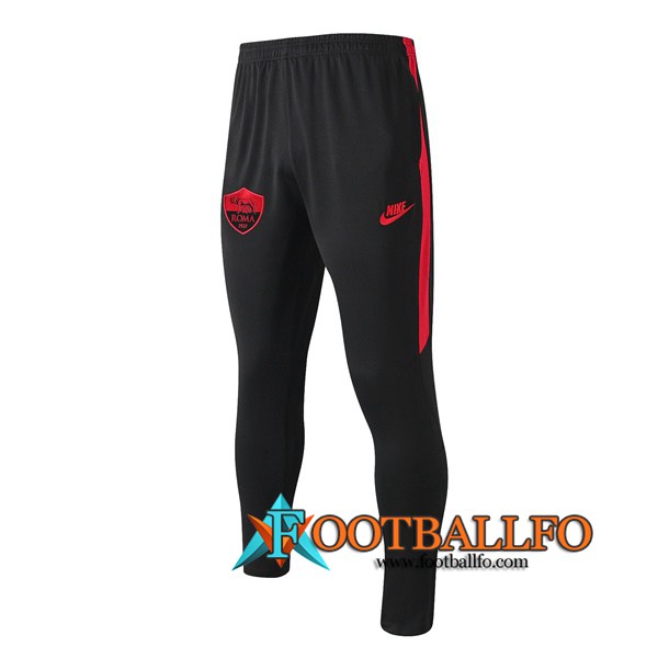 Pantalones Futbol AS Roma Negro Roja 2019/2020