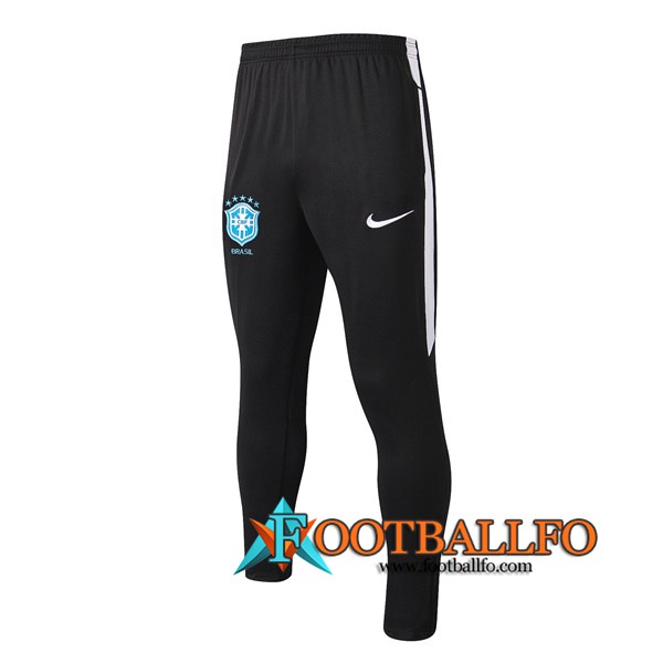 Pantalones Futbol Bresil Negro 2019/2020