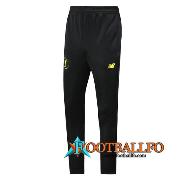 Pantalones Futbol FC Liverpool Negro Amarillo 2019/2020