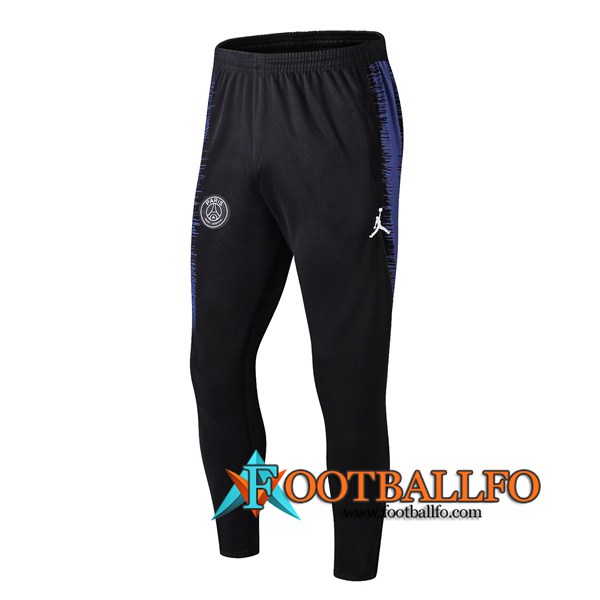 Pantalones Futbol PSG Jordan Negro Azul 2019/2020