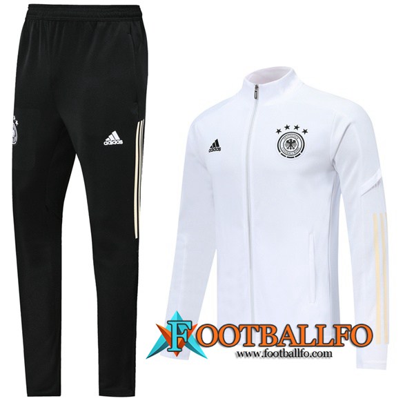 Chandal Futbol - Chaqueta + Pantalones Alemania Blanco 2019/2020